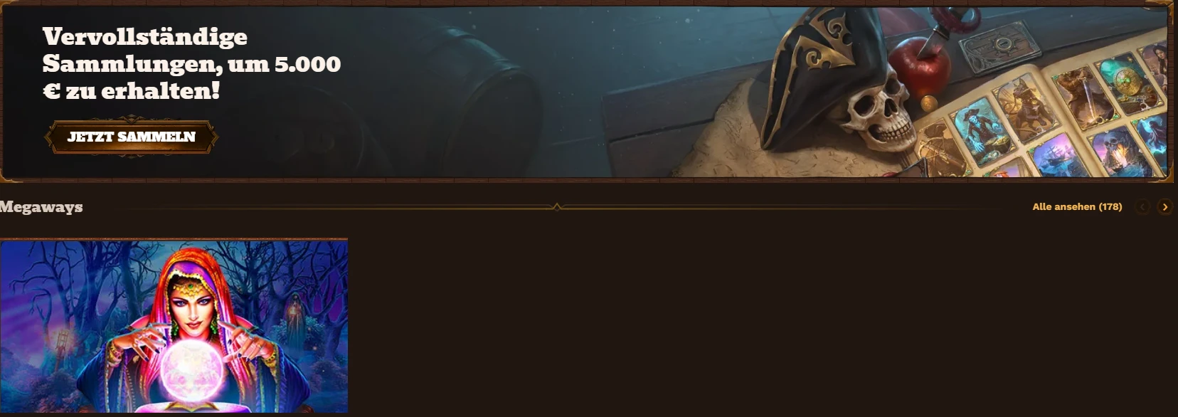Eye-catching Fatpirate bonus offer displayed prominently on the main page